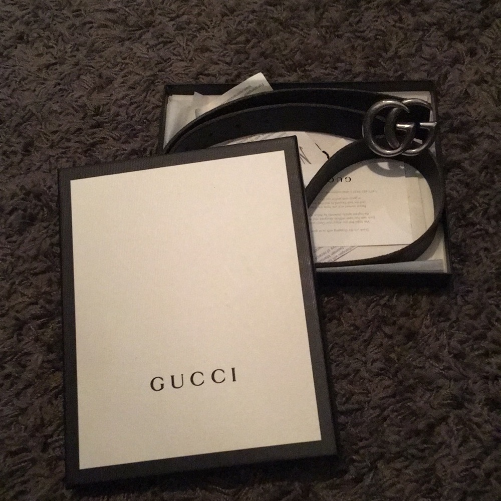 Gucci leather belt